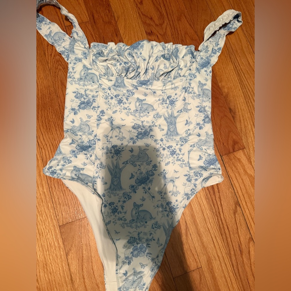 Frankie's Bikinis Classic White Bottom